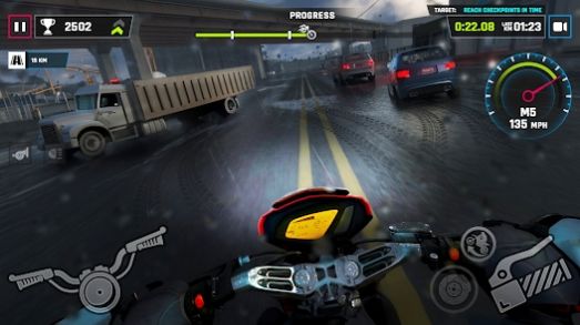 高速摩托模拟器游戏(Highway Traffic Bike Simulator)