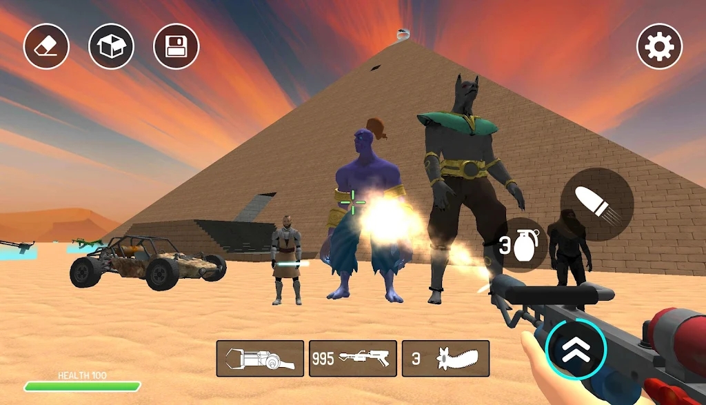 沙漠沙丘机器人游戏(Desert: Dune Bot)第1张截图