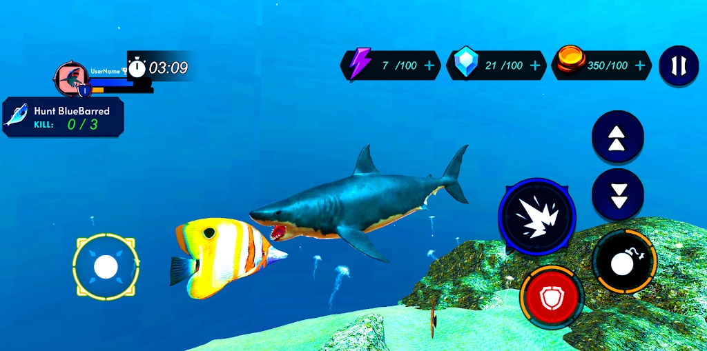 鲨鱼猎人模拟器游戏(Shark Hunter Simulater)