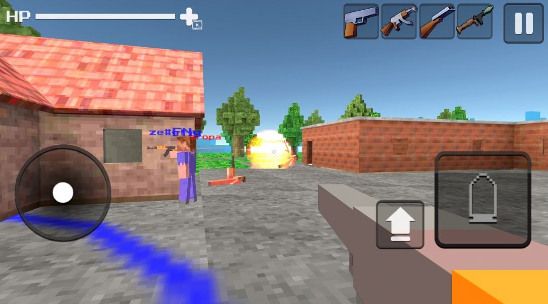 像素枪射击3D游戏