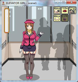 elevator电梯女孩像素桃子移植图4