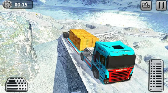 卡车司机泥泞山路最新版图2