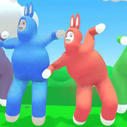双人跳一跳兔子游戏