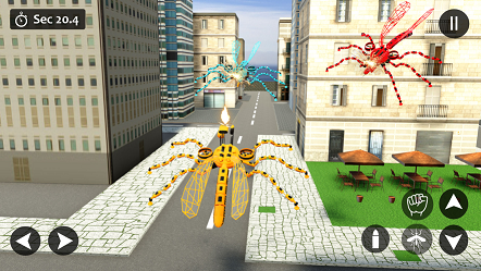 蚊子战争机器人战斗游戏截图2