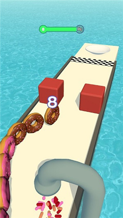 甜甜圈翻滚游戏安卓版截图2
