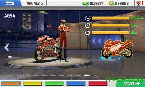 真实摩托竞赛3d
