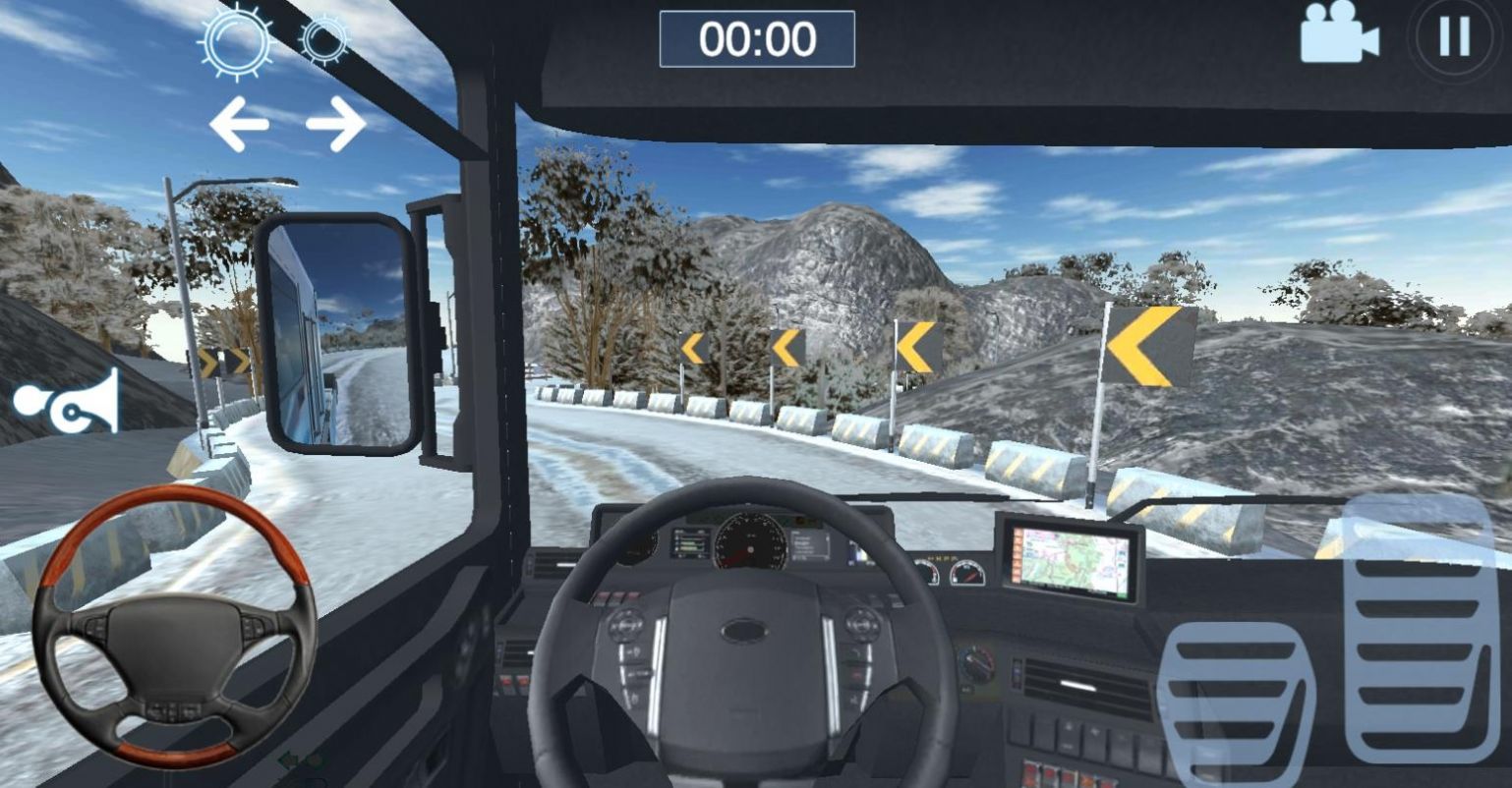 雪地欧洲卡车驾驶模拟图2