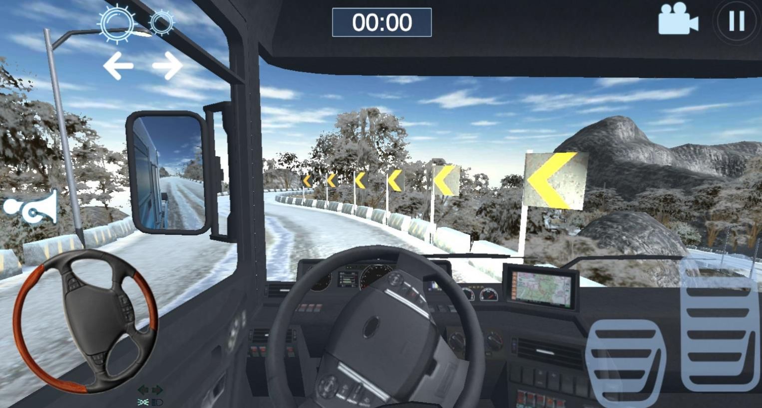 雪地欧洲卡车驾驶模拟图4