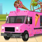 冰淇淋车彩虹游戏