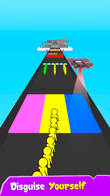 颜色人群跑游戏图3