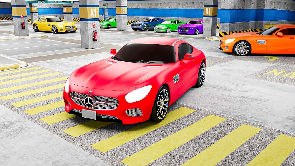 广场停车场模拟器3D(Plaza Car Parking Simulator 3D)图3