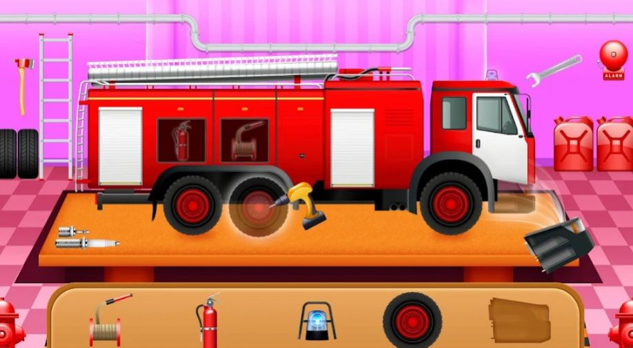 消防车救援冒险游戏图1