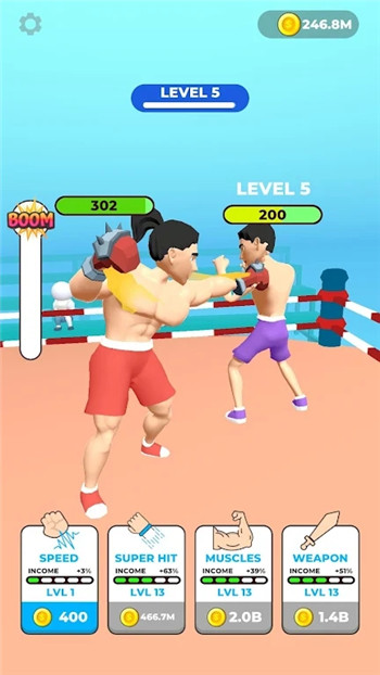 空闲格斗拳击手游戏(Idle Fighting Boxer - Clicker)