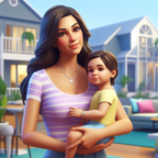 虚拟妈妈模拟游戏(Virtual Mom Simulation Game)