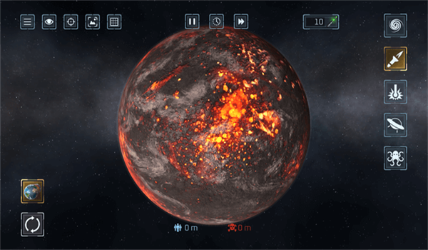 星球模拟器mod内置菜单(Solar Smash)图1