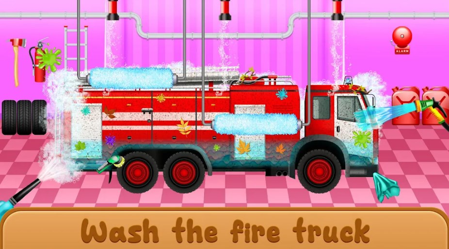 消防车救援冒险游戏