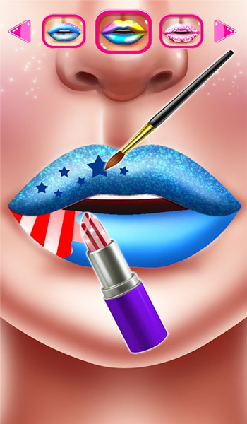 唇艺游戏口红化妆(Lip Art Games: Lipstick Makeup)图1