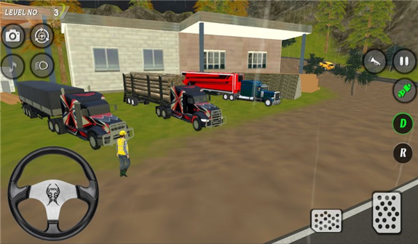 城市卡车货运3D(City Truck Cargo Game 3D)图1