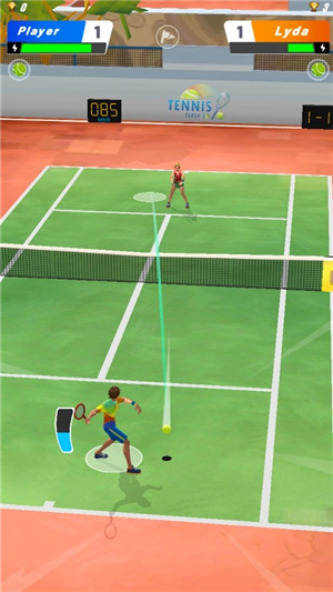 网球碰撞3D图4
