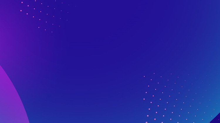 四张蓝紫配色的科技感圆点点阵PPT背景图片