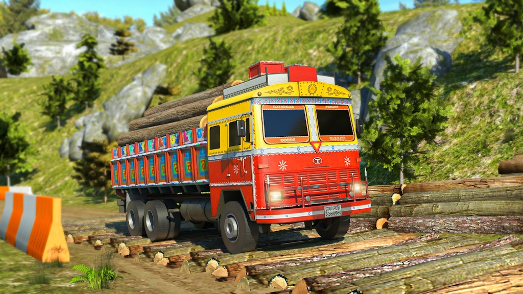 越野印度卡车 (offroad indian truck)游戏