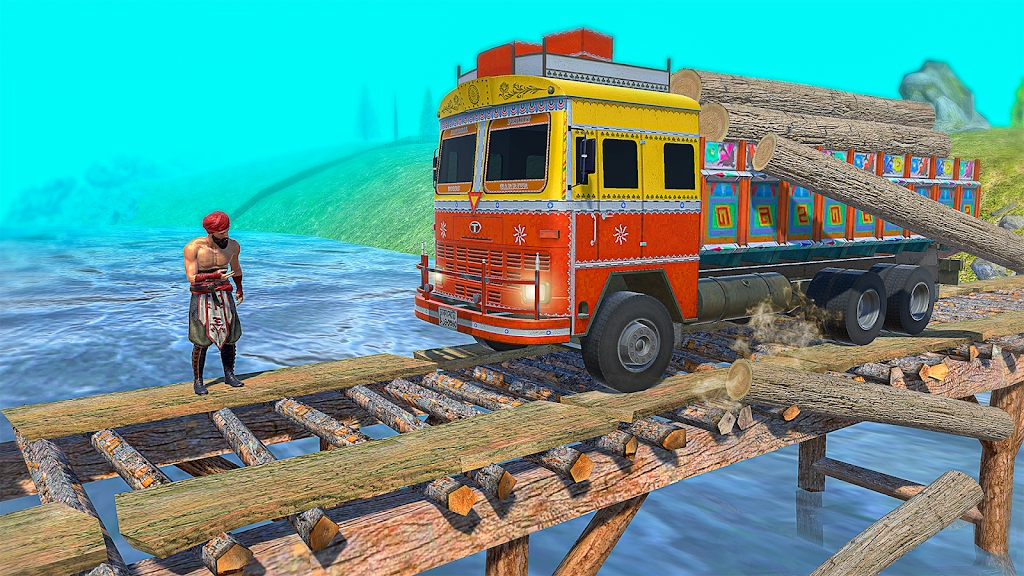 越野印度卡车 (offroad indian truck)游戏