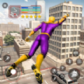 绳索英雄(super rope hero: flying city)游戏