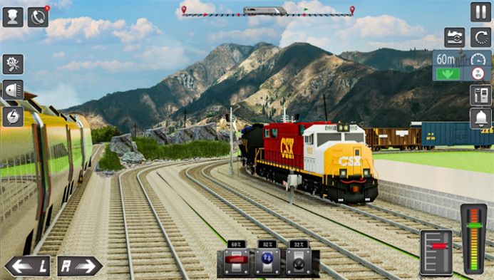 真实火车模拟驾驶游戏