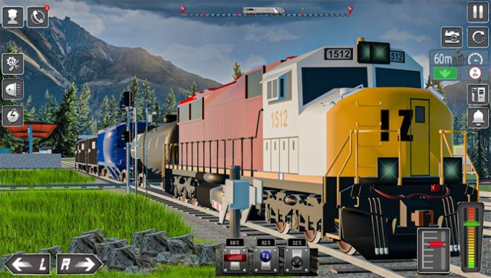真实火车模拟驾驶游戏