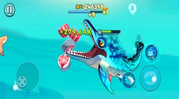 模拟鲨鱼狩猎求生游戏