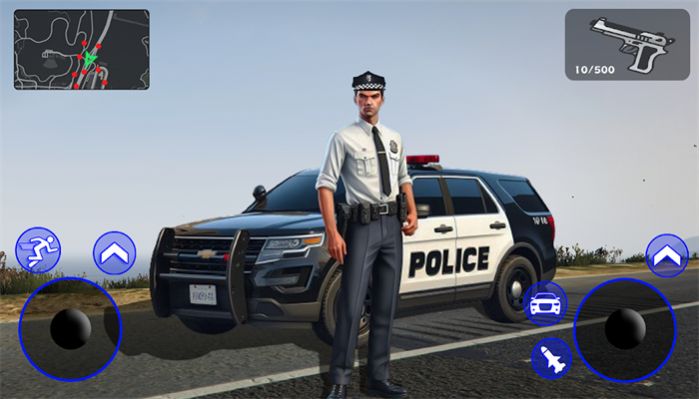 警察维加斯抓捕模拟行动游戏(Police Vegas Crime Simulator)