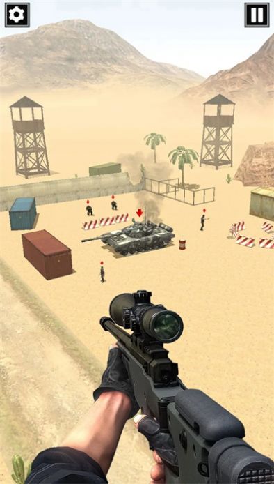 精英狙击手3D攻城战游戏