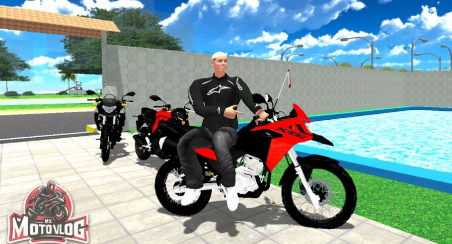 专业摩托车巴西特技比赛游戏(MX MotoVlog)