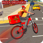 自行车披萨外卖员游戏手机版