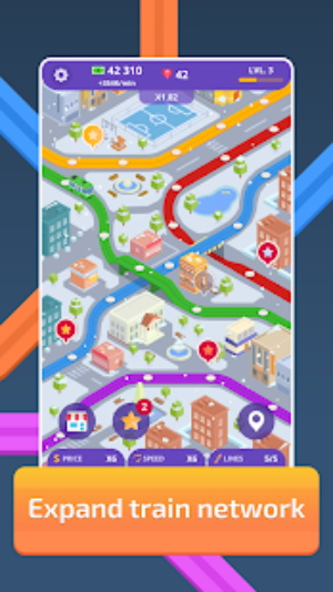 闲置火车城市地铁游戏图3
