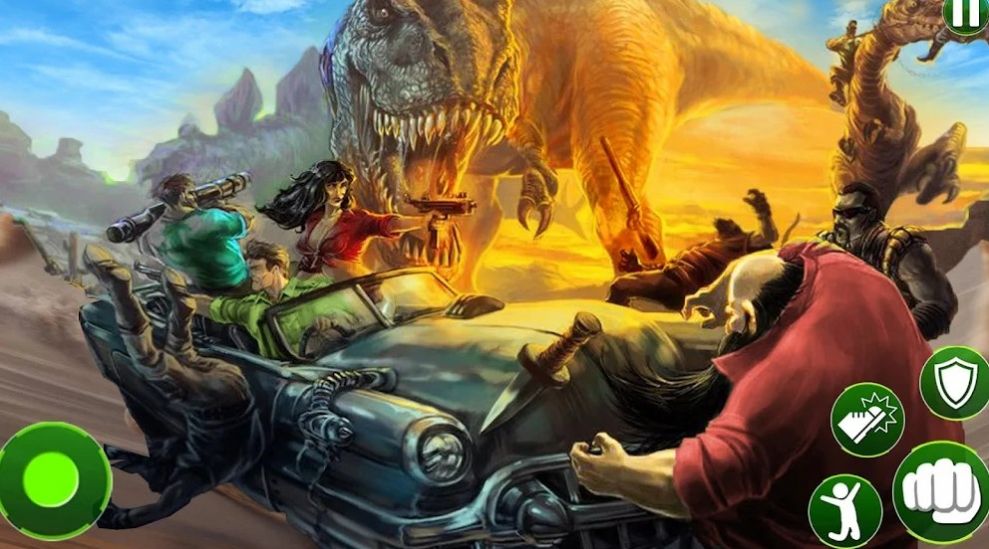 Classic Dinosaur Cadillac游戏