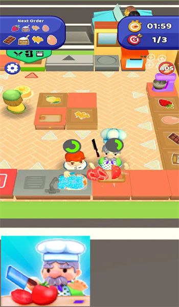 厨师订单游戏(Chef's Rush!)