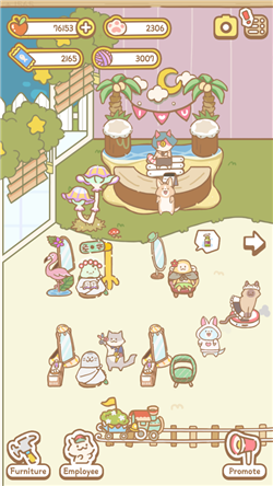 猫猫水疗馆无限金币汉化版CatSpa图3