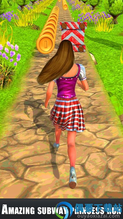 公主丛林赛跑(Princess Jungle Runner - Subway Jungle Game)