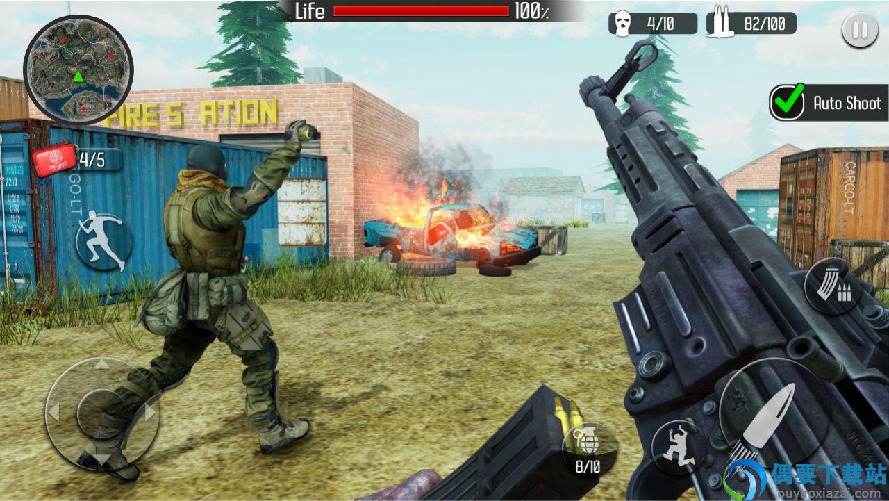 全军吃鸡大战(Counter Attack FPS Shooter - New Shooting Games)