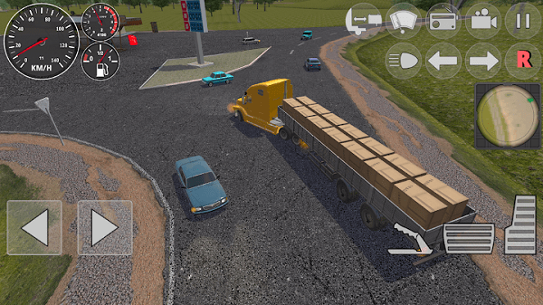 硬卡车司机模拟器3D截图2