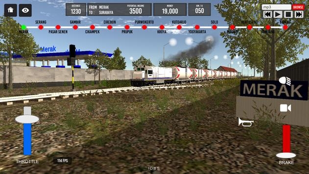 印尼火车模拟器2020截图
