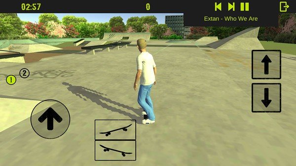 自由滑板3D图1