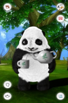 我的会说话的熊猫游戏图2