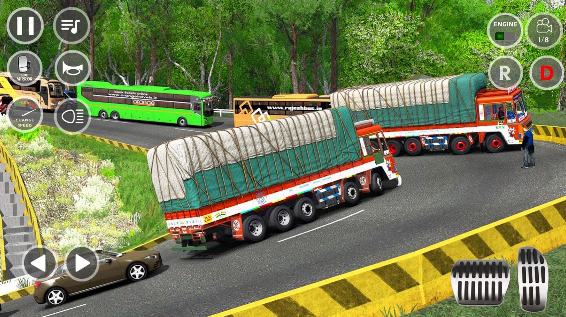 Indian Truck Simulator Game图2