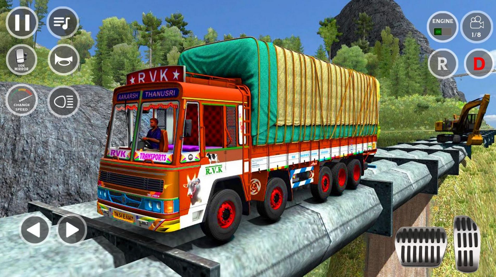 Indian Truck Simulator Game图3