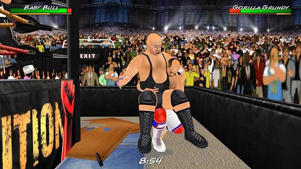 摔跤革命3D最新手机版下载图1