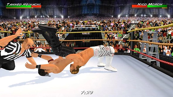 摔跤革命3D最新手机版下载图2