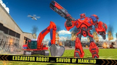 重型挖掘机器人游戏最新版下载截图1