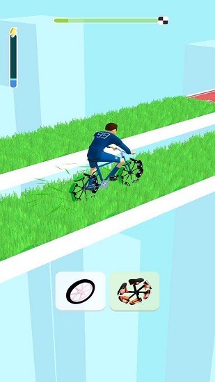 自行车轮变形记游戏